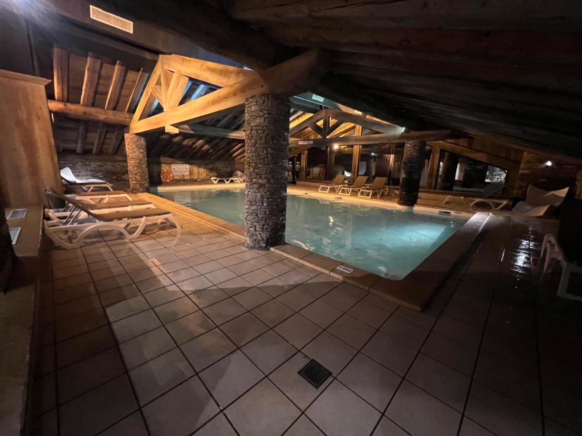 Appartement Ski Aux Pieds Dans Residence Premium Piscine, Sauna Hamam Saint-Martin-de-Belleville Exterior photo