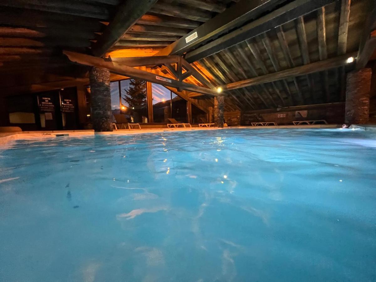 Appartement Ski Aux Pieds Dans Residence Premium Piscine, Sauna Hamam Saint-Martin-de-Belleville Exterior photo
